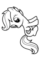 My little pony kleurplaat 19